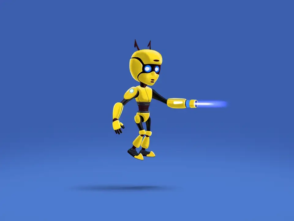 2D Character animation for 2D cartoon character