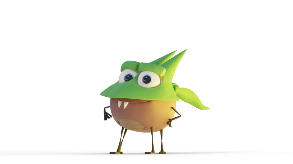 3D Animation Model Rendering