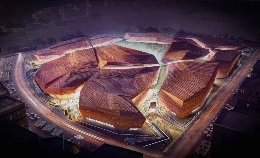 Picture showing New Murabba Stadium, Riyadh
