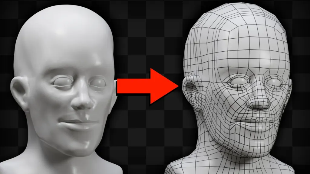 Retopology in 3D Modeling