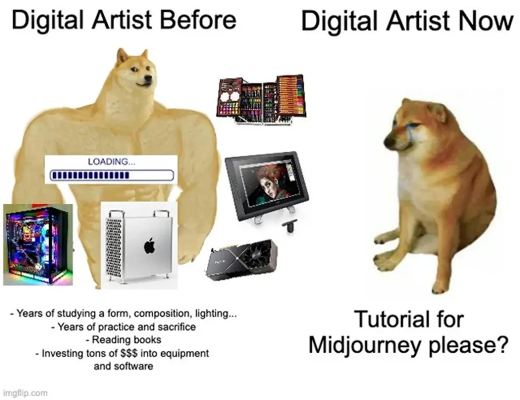 3D and VFX Industry AI Memes