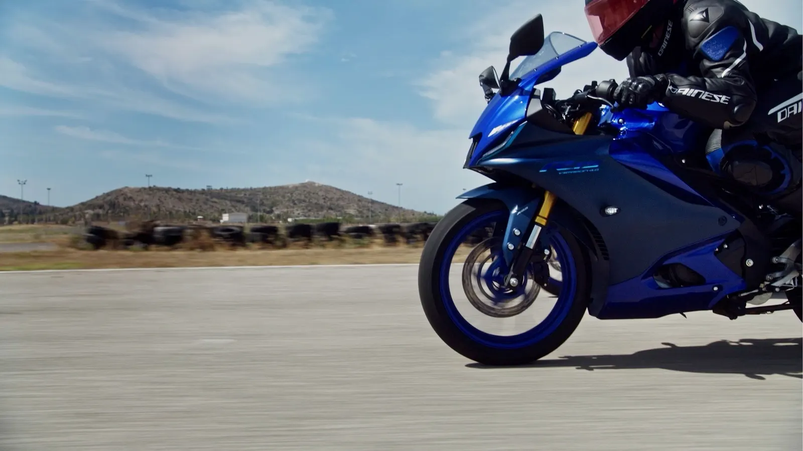 Motorbike commercial shot, cleaned plate
