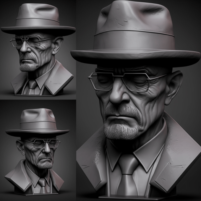 best 3D models Breaking bad